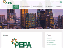 Tablet Screenshot of pepassociation.org